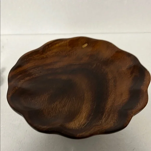 Wooden MCM Fruit Bowl Decor - Picture 3 of 14